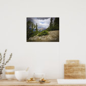 Poster Explorez Dream Découvrez Pittoresque Mountain Rand (Cuisine)