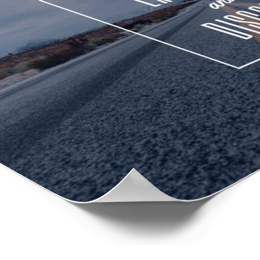 Poster Explorez et découvrez (Coin)