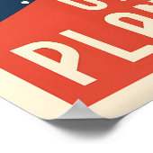 Poster Explorez l'affiche de voyage spatial d'une autre p (Coin)