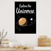 Poster Explorez l'univers (Cuisine)
