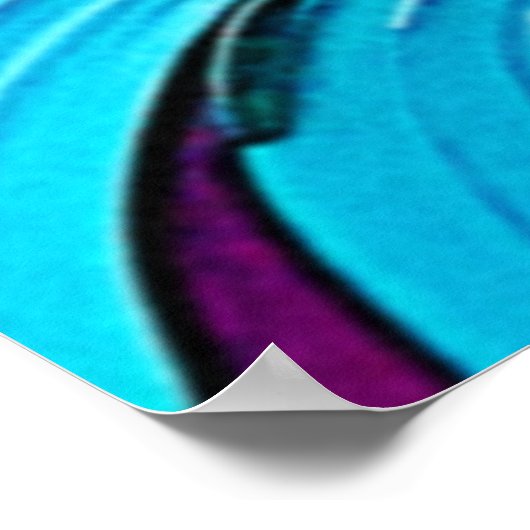 Poster Explosion Abstraite (Coin)