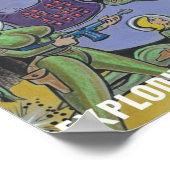 Poster Explosion de baleines (Coin)