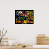 Poster Explosion de couleur (Cuisine)
