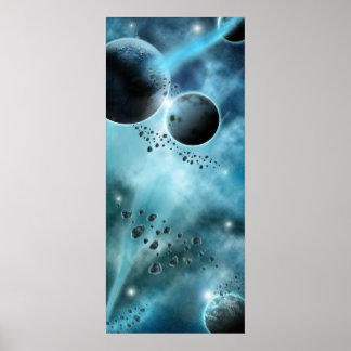 Poster Explosion de galaxie