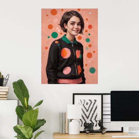 Poster Explosion de joie (Bureau à domicile)