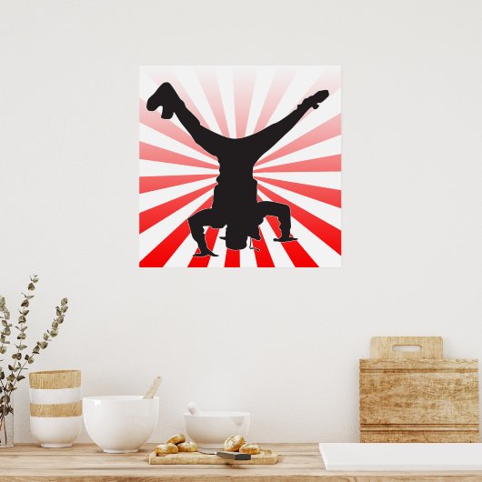 Poster explosion de la danse (Cuisine)