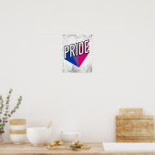 Poster Explosion de la fierté bisexuelle (Cuisine)