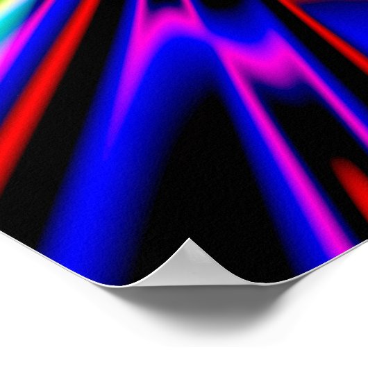 Poster Explosion de néon (Coin)