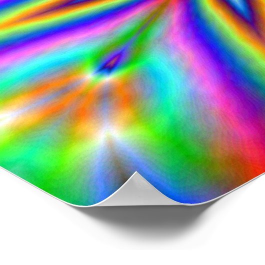 Poster Explosion de néon (Coin)