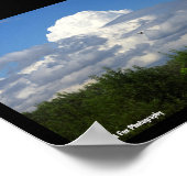 Poster Explosion de Nuages (Coin)
