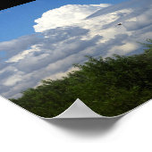 Poster Explosion de Nuages (Coin)