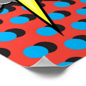 Poster Explosion de style comique pop art (Coin)