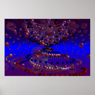 Poster Explosion de sucrerie d'oeil