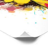 Poster Explosion des pouces - Gras et Jouer Pop Art (Coin)