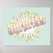 Poster Explosion d'onomatopée surprise (Devant)