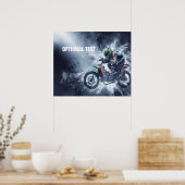 Poster Explosions de folie moto (Cuisine)