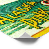 Poster Exporter le Étiquette Can Saumon (Coin)