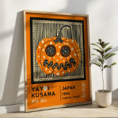 Poster Exposition de citrouilles de Yayoi Kusama Hallowee