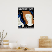 Poster Exposition de design américain à Philadelphie (Cuisine)