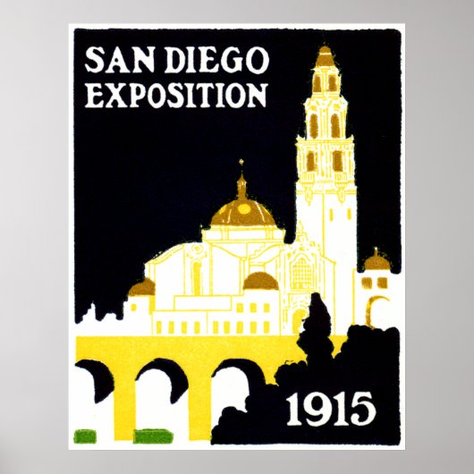 Poster Exposition de San Diego en 1915 (Devant)