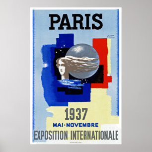 Poster Exposition d'International de Paris