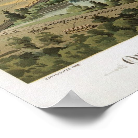 Poster Exposition du centenaire du Tennessee (Coin)