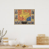 Poster Exposition du centenaire du Texas (Cuisine)