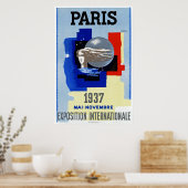 Poster Exposition internationale de Paris (Cuisine)