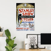 Poster Exposition Stanley Show Cycles (Bureau à domicile)