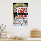 Poster Exposition Stanley Show Cycles (Cuisine)