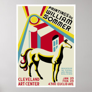 Poster Exposition William Sommer
