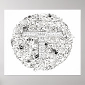 Poster Express Animals Trees (Devant)