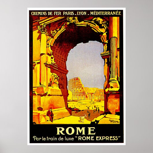 Poster Express de Rome (Devant)