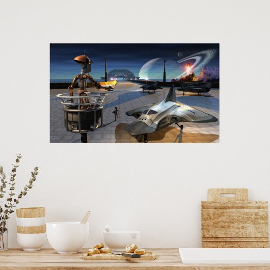 Poster Express européen (Cuisine)