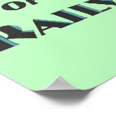 Poster Express ferroviaire Service rapide et fiable (Coin)