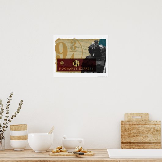 Poster Express Hogwarts (Cuisine)