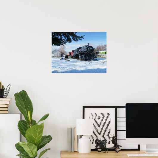 Poster Express polaire (Bureau à domicile)