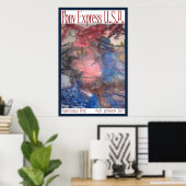 Poster Express PONY U.S.A. (Bureau à domicile)