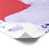 Poster Expression Abstraite #1 par Michael Moffa (Coin)