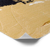 Poster Expression Abstraite #6 par Michael Moffa (Coin)