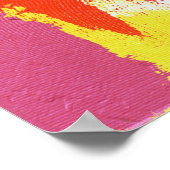 Poster Expression Abstraite #7 par Michael Moffa (Coin)