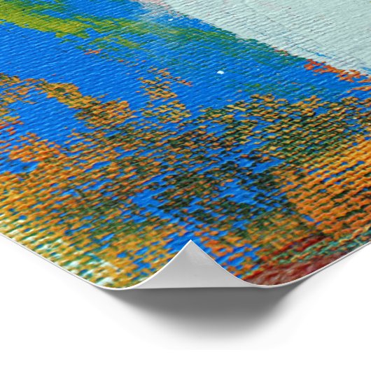 Poster Expression Abstraite #8 par Michael Moffa (Coin)