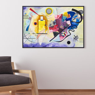 Poster Expression Abstraite dans le chef-d'oeuvre par Was