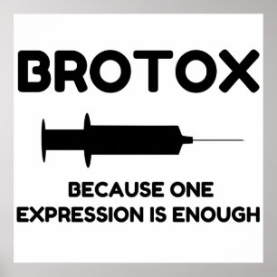 Poster Expression Botox