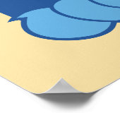 Poster Expression de choc de BÉBÉE COYOTE™ (Coin)