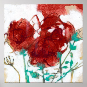 Poster Expression Fleur I