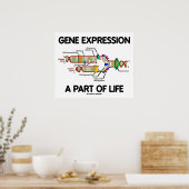 Poster Expression Gène Une Partie De La Vie (Réplication (Cuisine)