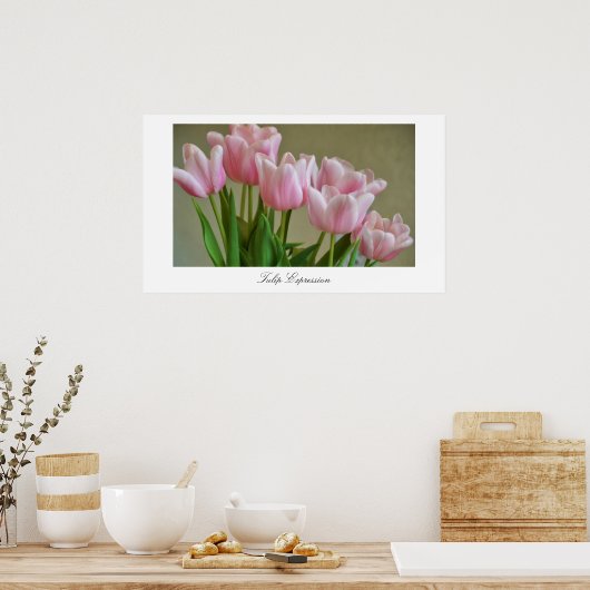 Poster Expression Tulip (Cuisine)