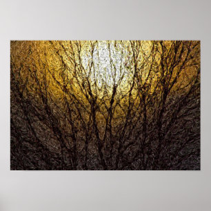 Poster Expressionisme de Digitals : Lumière du soleil