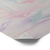 Poster Expressionnisme Abstrait Pinceau Peinture II (Coin)
